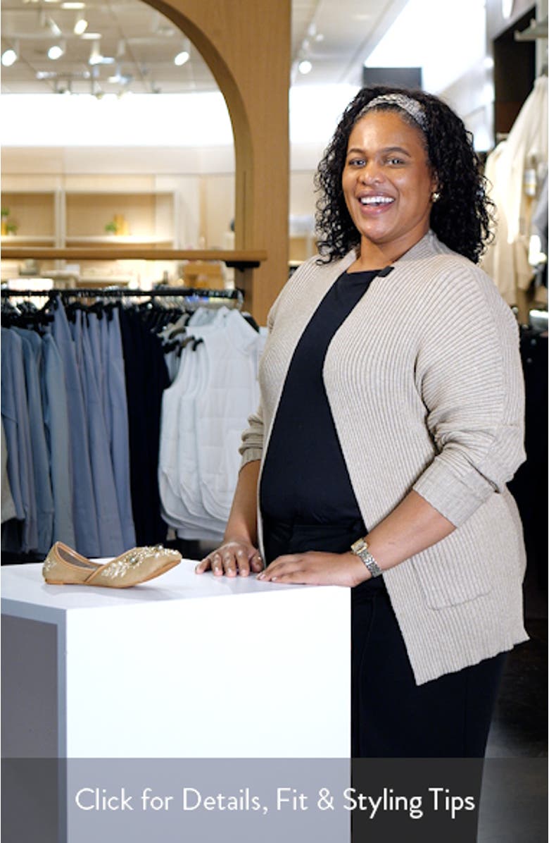 Whistledown Embroidered Jutti Flat, sales video thumbnail