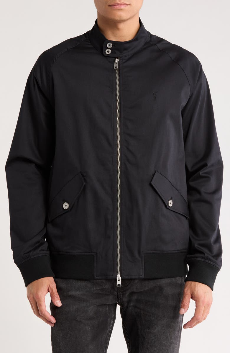 AllSaints Stowe Bomber Jacket, Main, color,