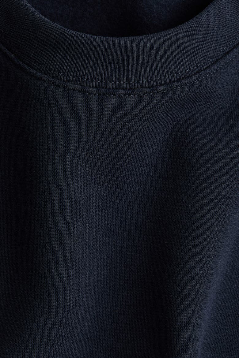 Oversized Sweatshirt, Alternate, color, Navy blue
