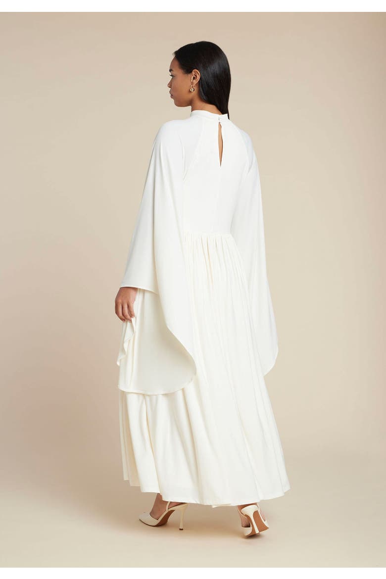 Flowy Jersey Maxi Dress, Alternate, color, COCONUT MILK