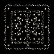 Jessie Zhao New York Starlit Bloom Double Sided Silk Scarf