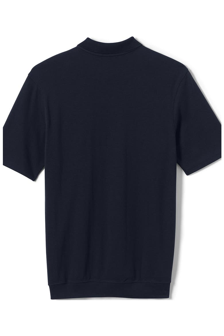 School Uniform Big Kids Short Sleeve Banded Bottom Polo Shirt, Alternate, color, Classic Navy