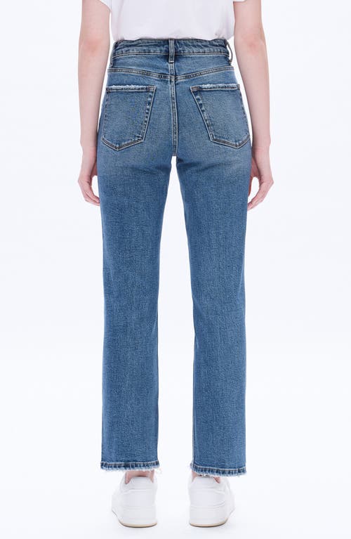 Bayeas Split Hem Straight Leg Jeans
