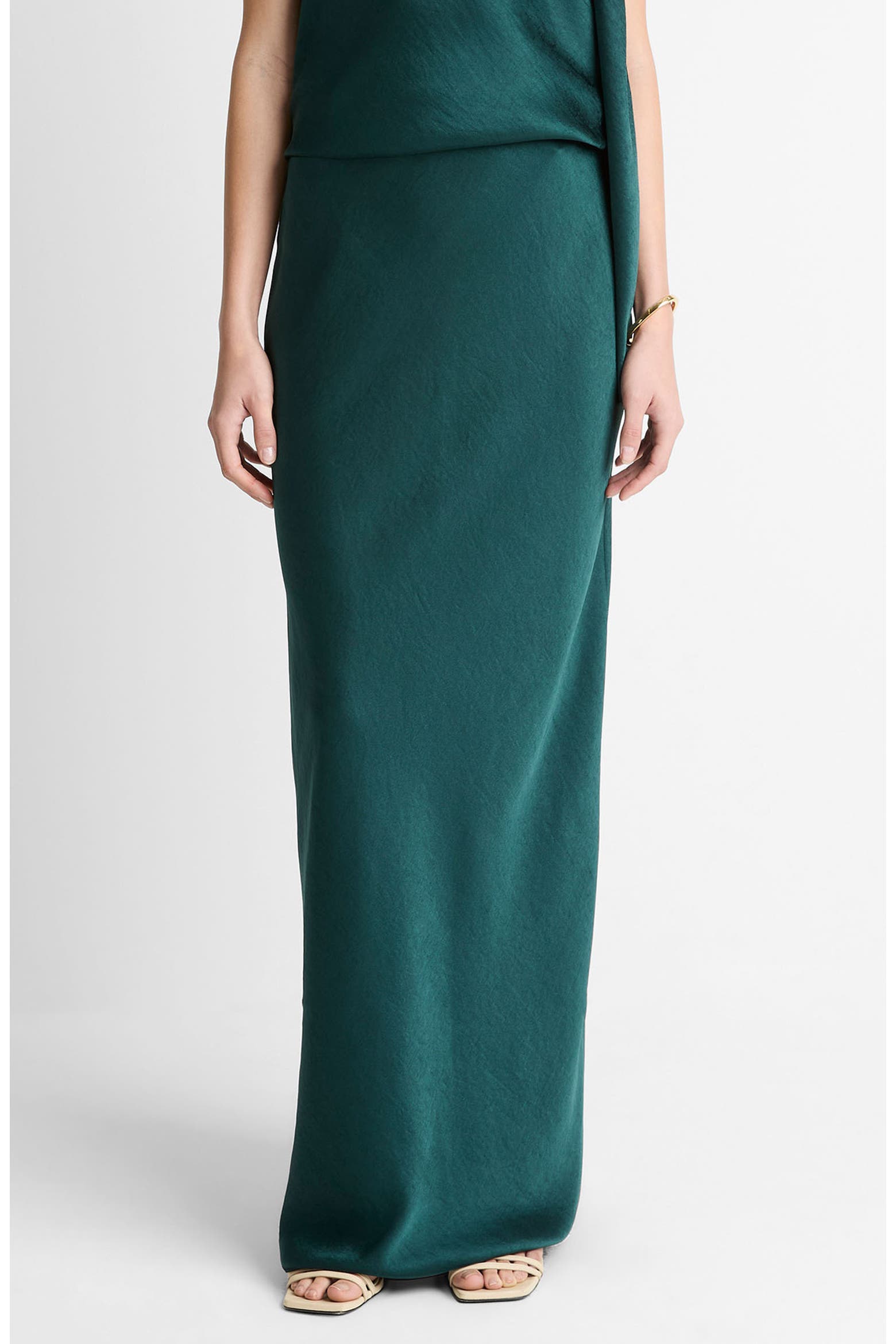 Vince Satin Bias Column Skirt (Women) | Nordstromrack