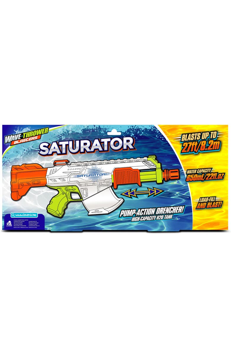 Lanard Water Blaster, Saturator, 20 Inch Pump Action Toy, Alternate, color, Multicolored