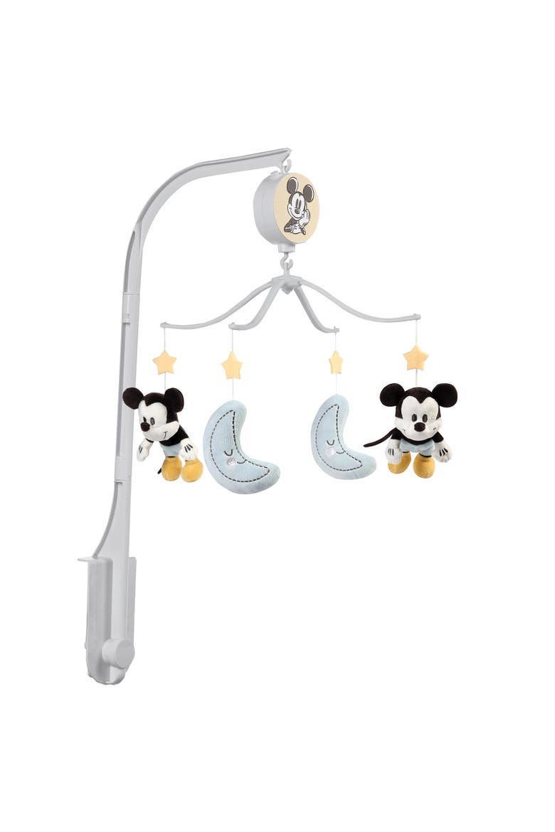 Disney Baby Moonlight Mickey Mouse Musical Baby Crib Mobile Soother, Alternate, color, Multicolor