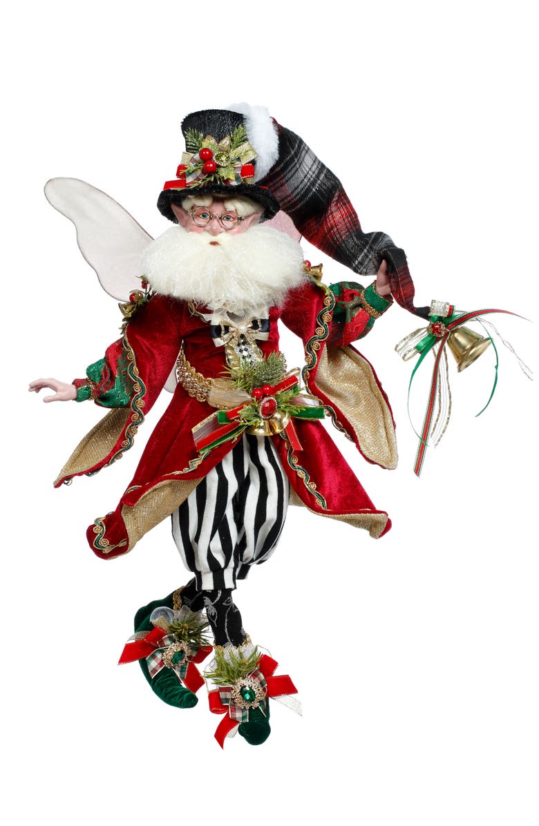 Mark Roberts Ebenezer Scrooge Fairy, Medium, Main, color, Red