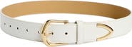 Steve Madden Textured Faux Leather Belt