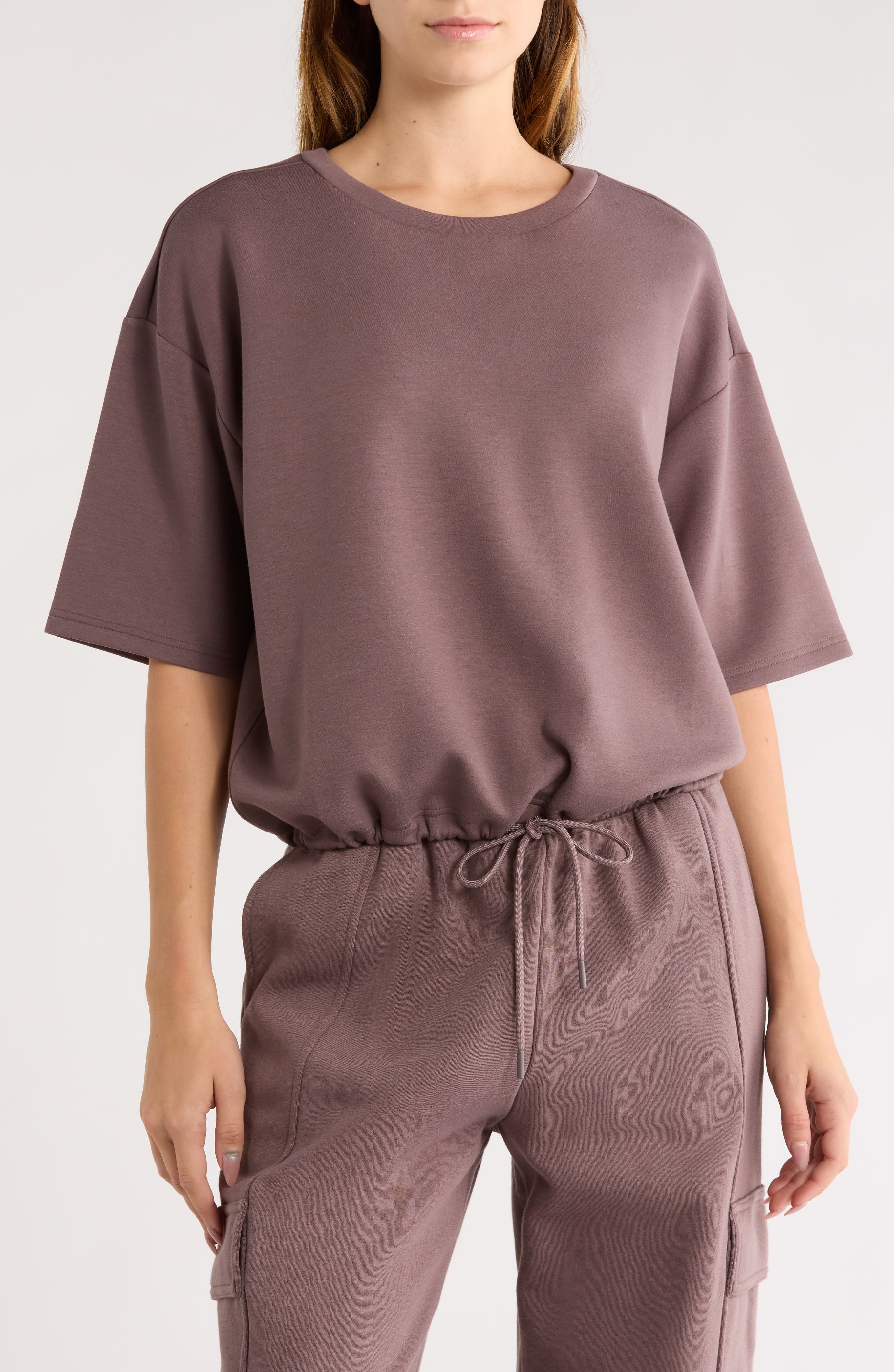 Whisper Drawstring Hem Knit Top - image 3