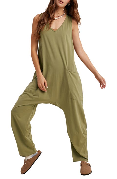 Drop Sleeveless Romper