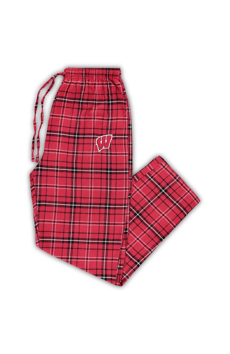 CONCEPTS SPORT Men's Concepts Sport Red Wisconsin Badgers Big & Tall Ultimate Pants, Main, color, 