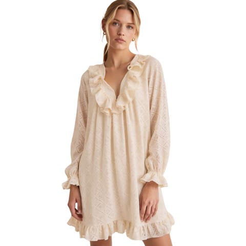 Amber Puff Sleeve Flare Dress