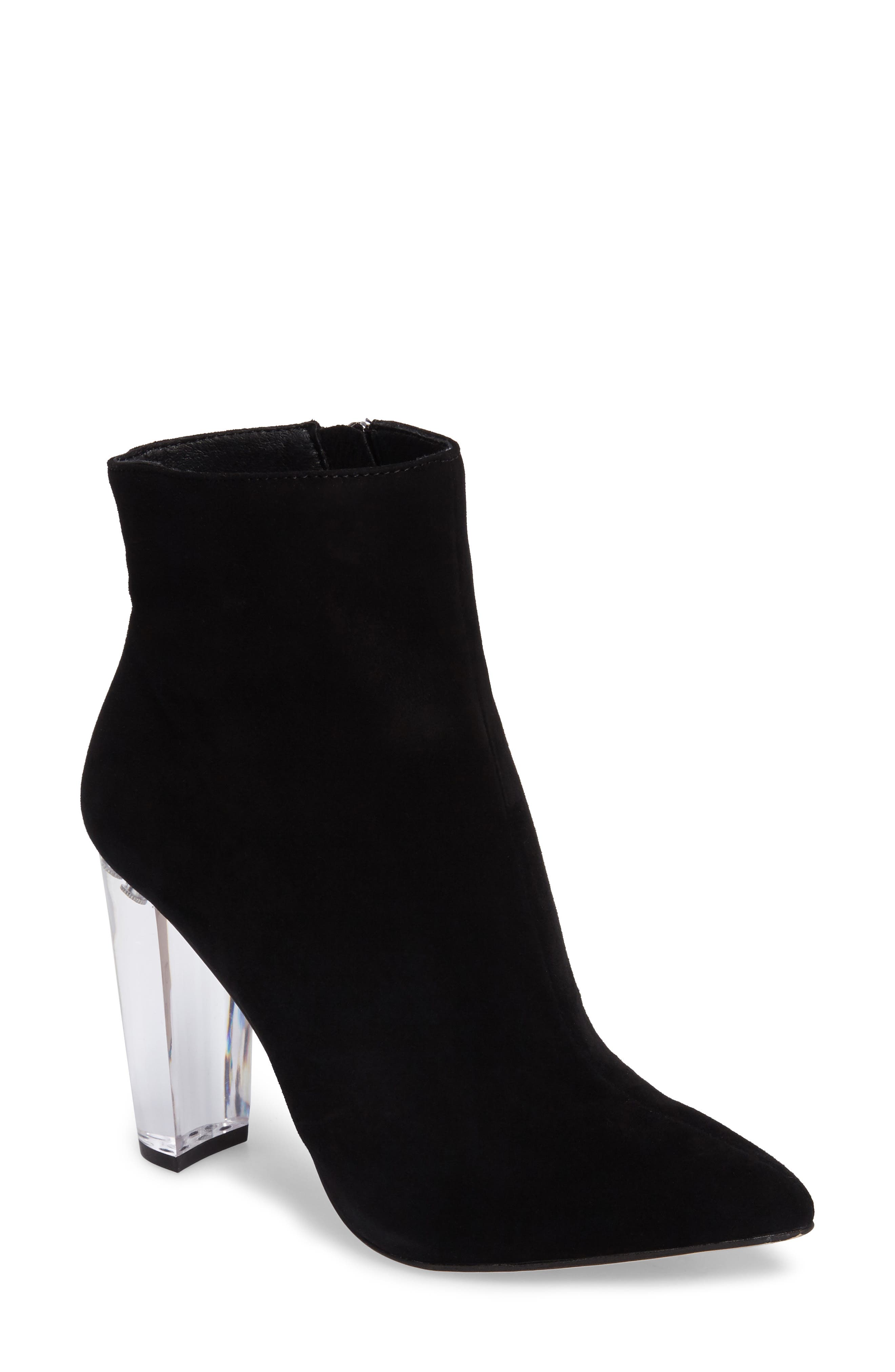 Jessica Simpson Teddi Crescent-Heel Bootie, Main, color, 