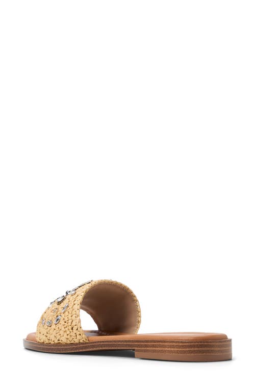 Aldo Coralynne Slide Sandal In Open Natural