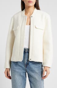 Rails Kinsley Bouclé Wool Blend Jacket
