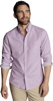Charles Tyrwhitt Slim Fit Button-Down Collar Non-Iron Stretch Oxford Shirt