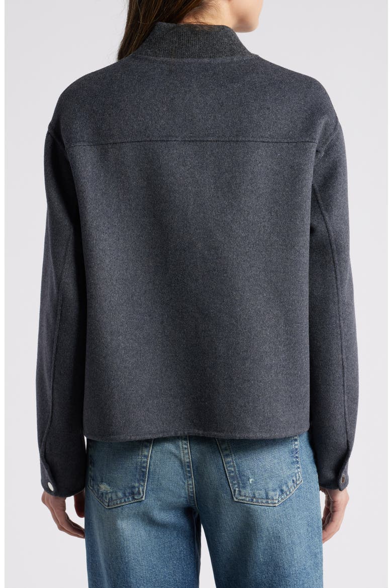 Kinsley Wool Blend Jacket, Alternate, color, CHARCOAL