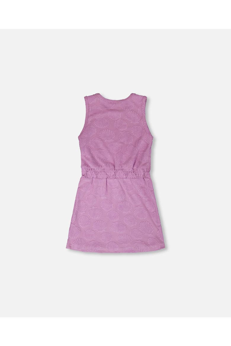 Sleeveless Terry Cloth Beach Dress, Alternate, color, Lilac