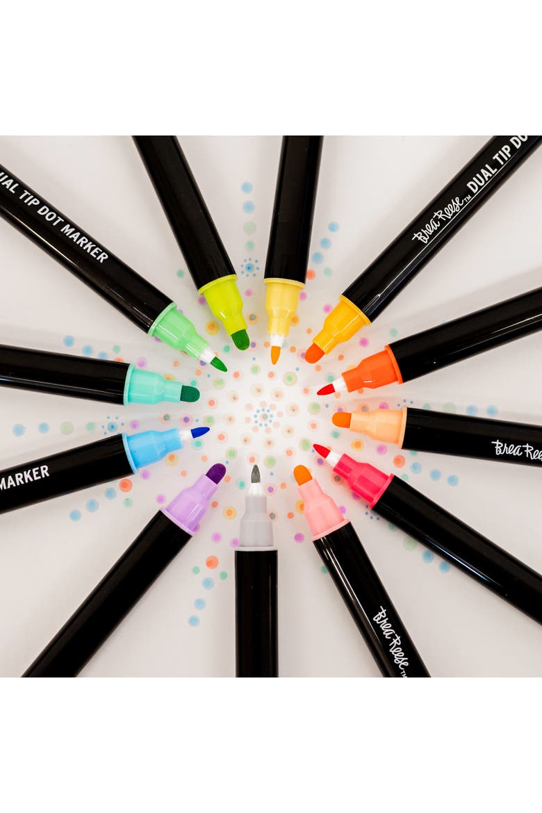 Dual Tip Markers 12Pc, Alternate, color, Multicolored