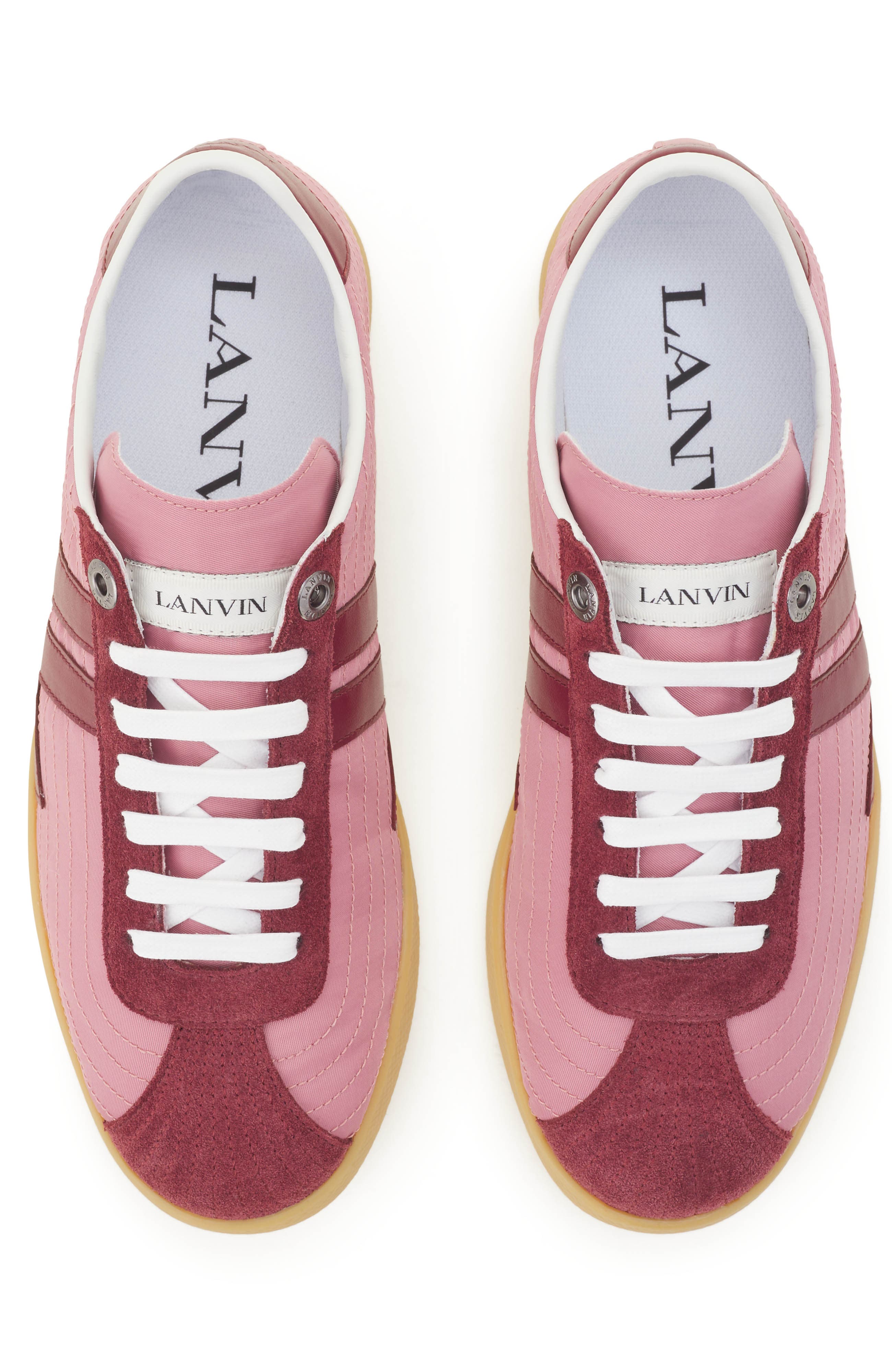 Glen 2.0 Sneakers In Nylon, Alternate, color, Pink/Burgundy