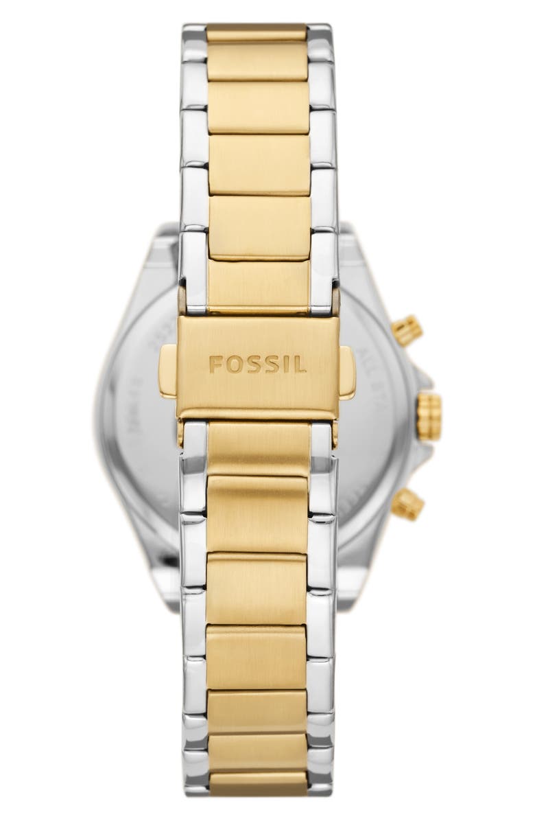 Fossil Modern Courier Chronograph Two-Tone Bracelet Watch, 36mm, Alternate, color, 