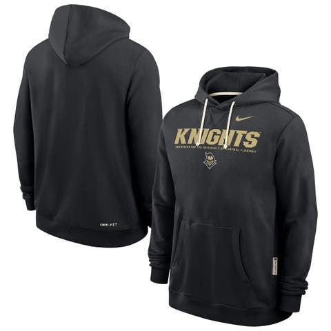 Men's Nike Black UCF Knights 2025 Sideline Standard Issue Dri-FIT Hoodie