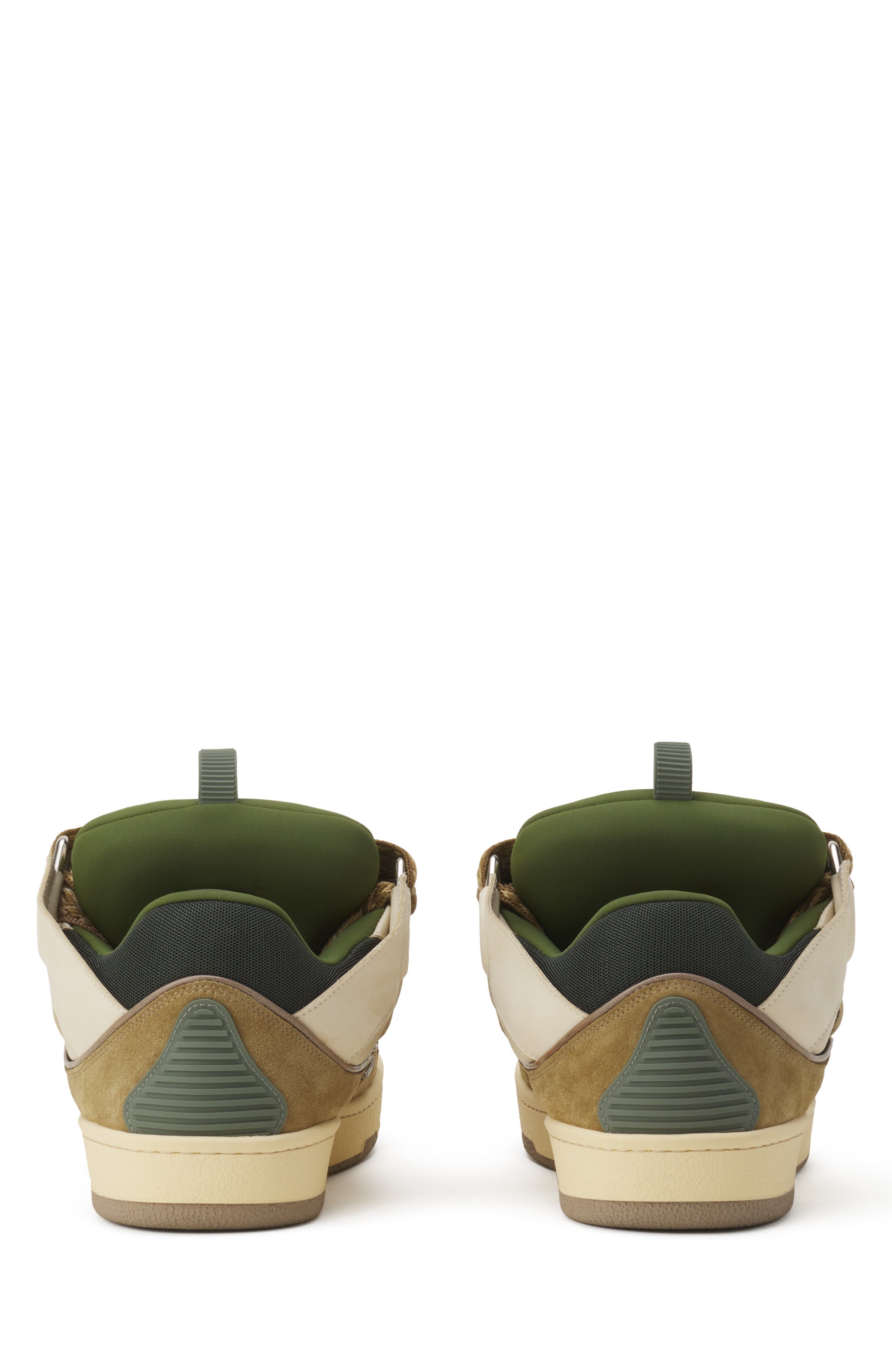 Curb Sneakers In Leather, Alternate, color, Light Beige/Khaki