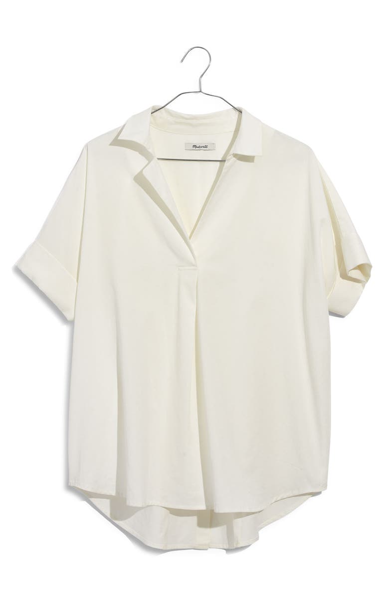 Madewell Courier Button Back Shirt, Alternate, color,