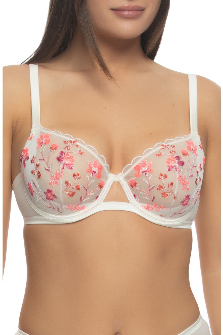 Allure Underwire Bra, Main, color, MAGENTA PEARL