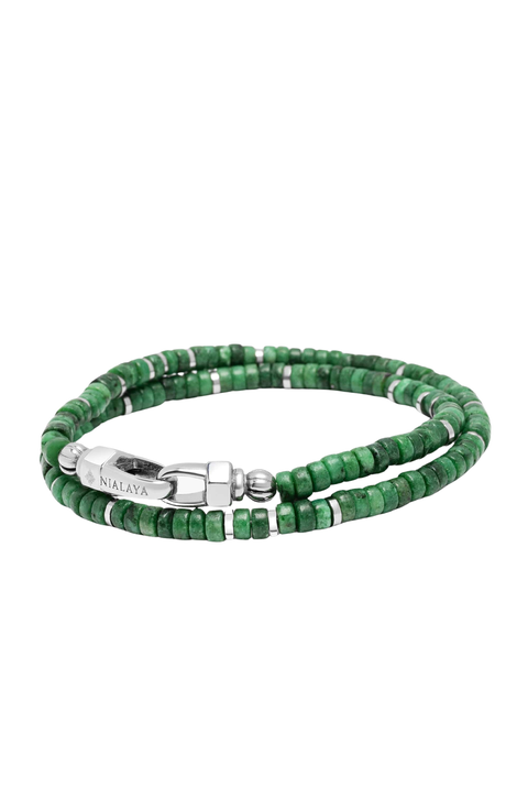 Heishi Wrap Bracelet