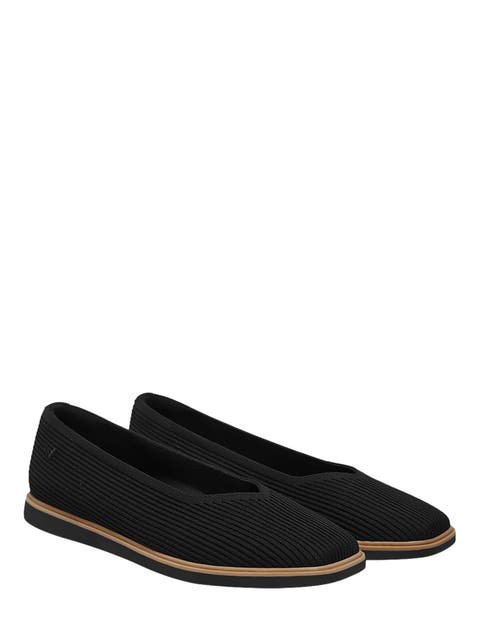 Square-Toe All-Day Standing Flats (Mabel)