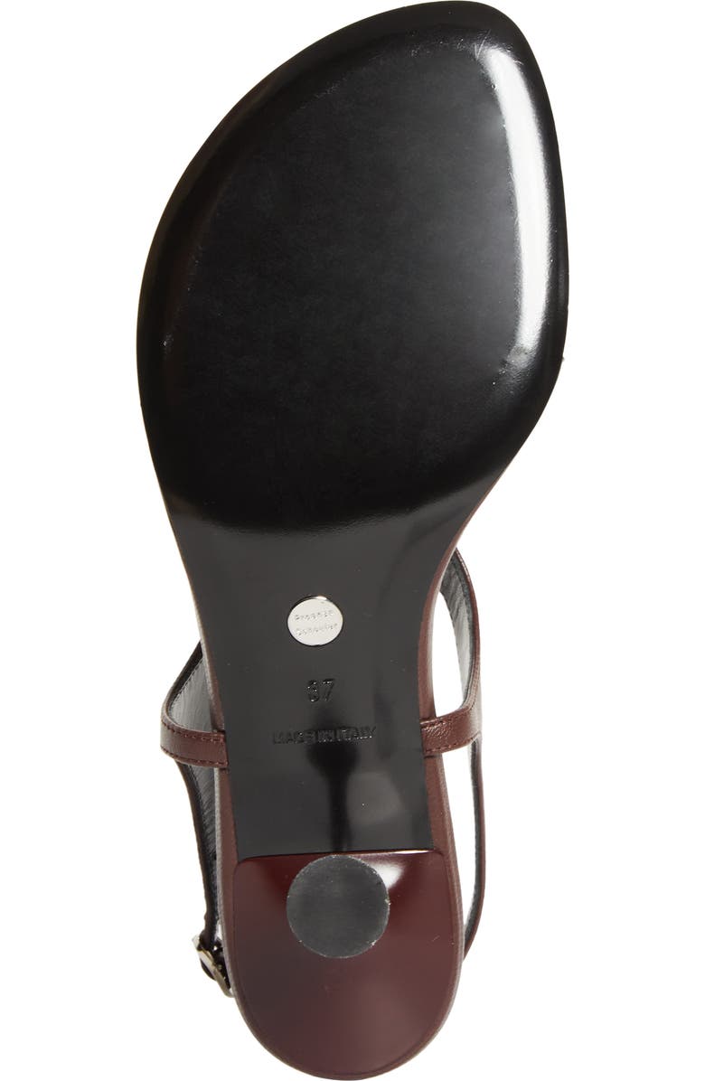 Proenza Schouler Tee Sandal, Alternate, color, Chocolate