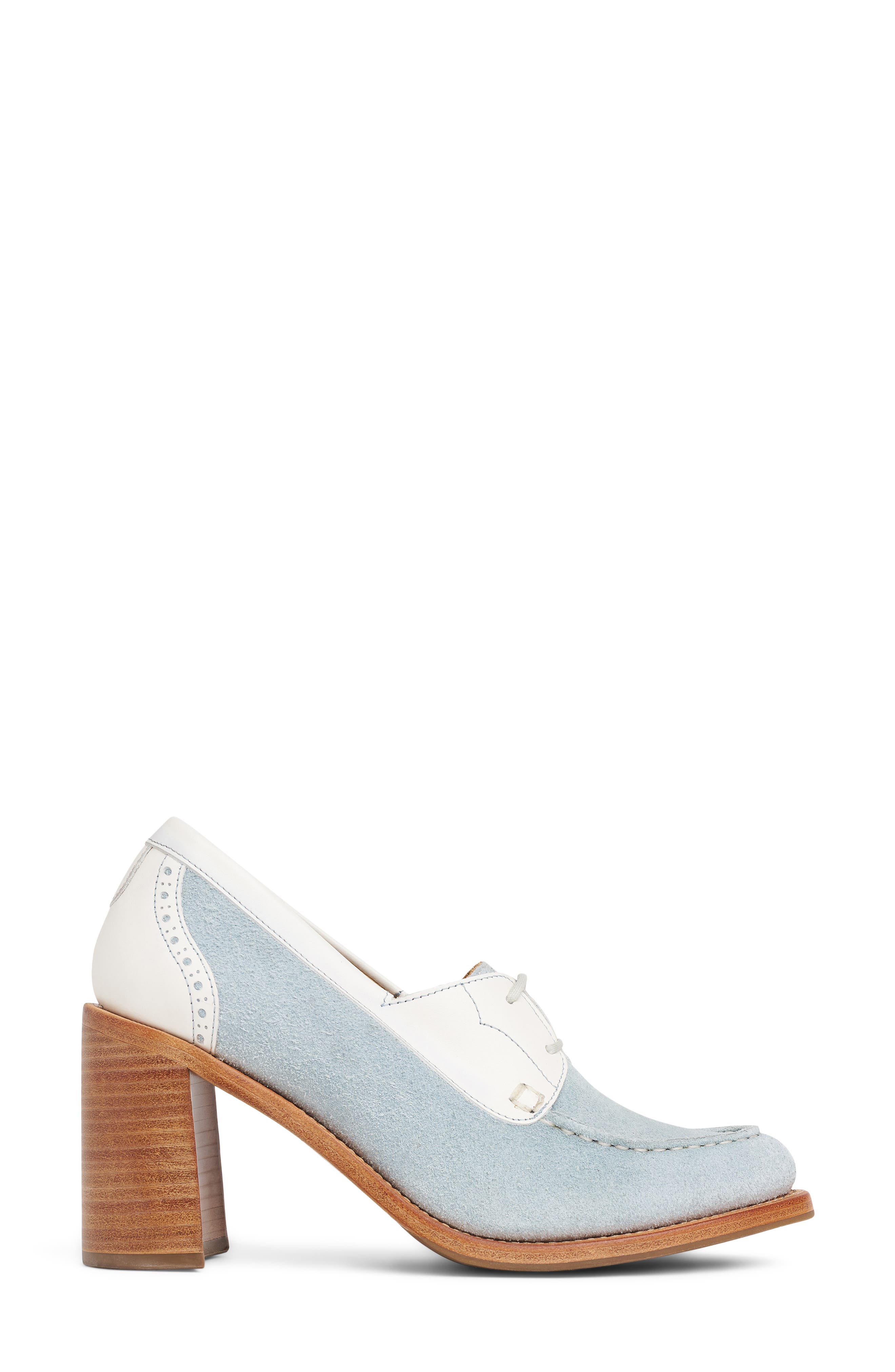 THE OFFICE OF US Mrs. Rosa Derby Pump, Alternate, color, Sea Mist