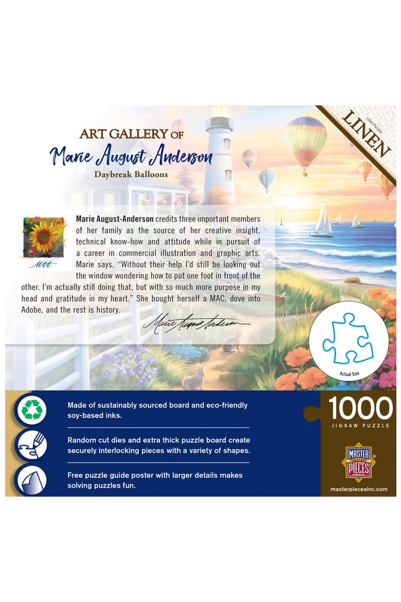 Daybreak Balloons 1000 Piece Puzzle, Alternate, color, Multicolor