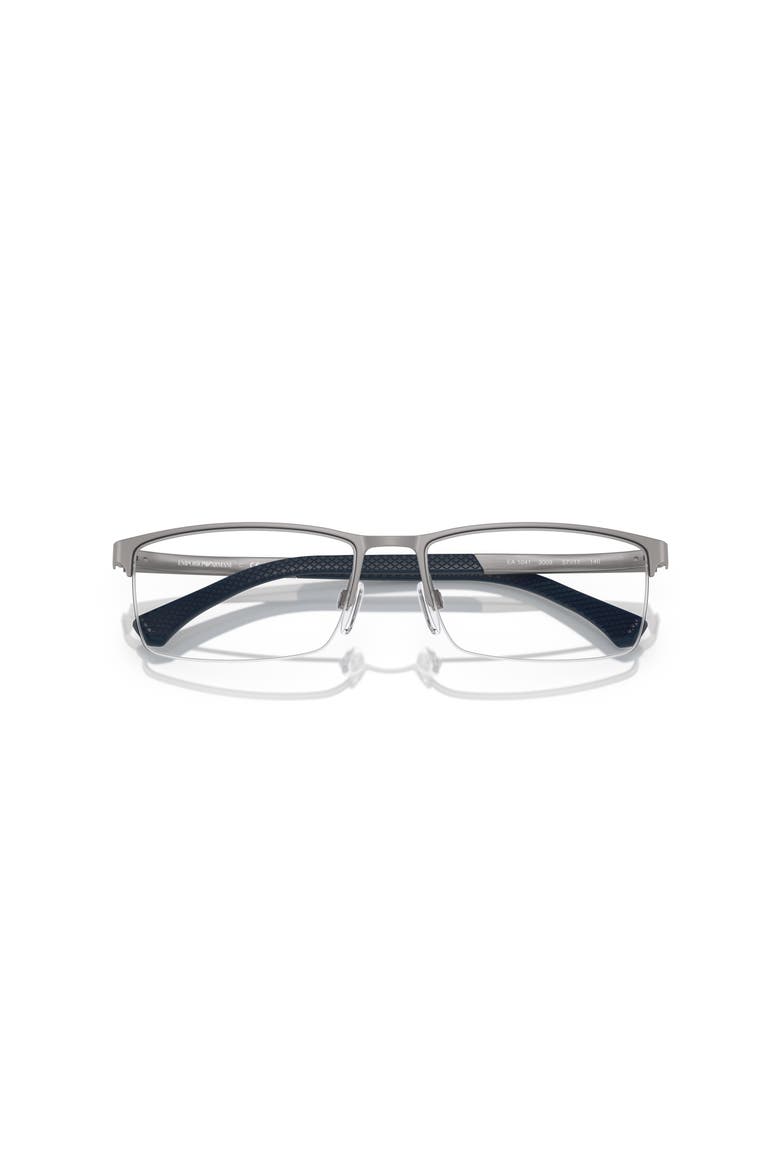 55mm Rectangle optical glasses, Alternate, color, Grey