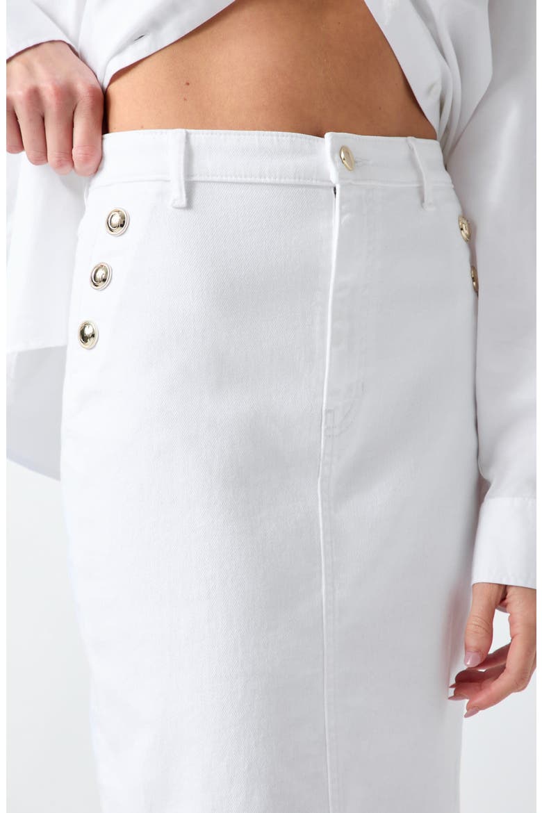 Riley Pencil Skirt, Alternate, color, WHITE