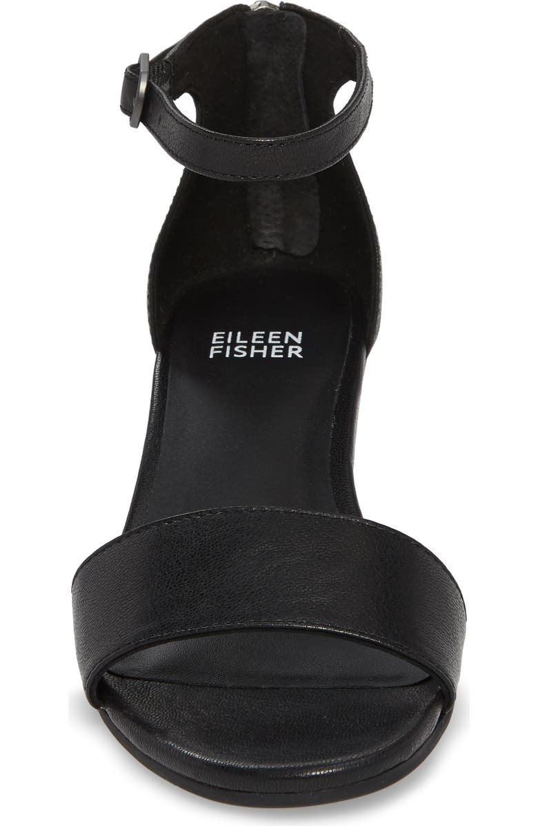 Eileen Fisher Mara Ankle Strap Wedge Sandal, Alternate, color,