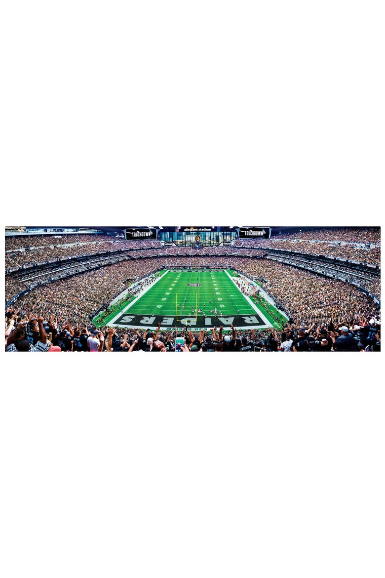 Las Vegas Raiders 1000pc Pano Puzzle, Alternate, color, Multicolor