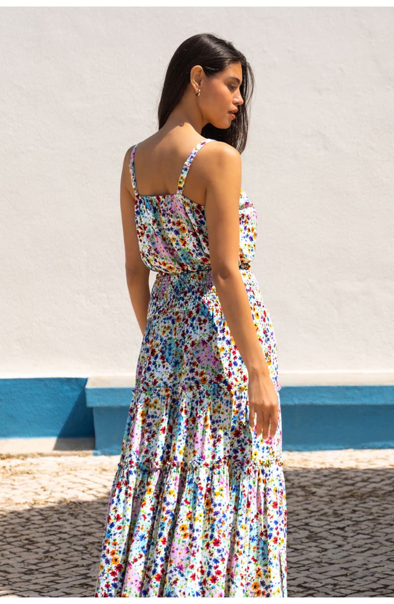 Change of Scenery Dani Bubble Crop Top, Alternate, color, Wildflower Patch