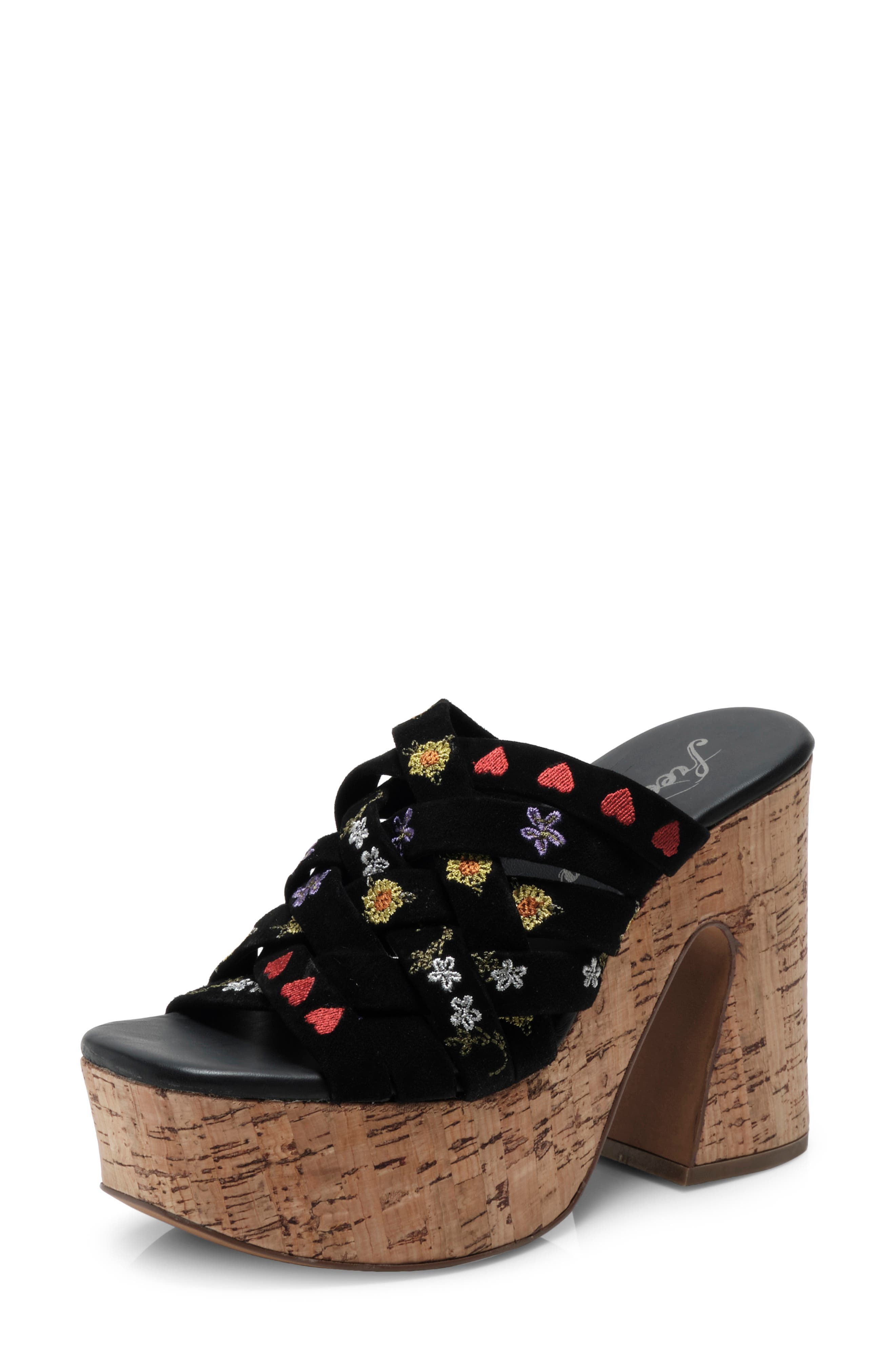 Free People Lisbon Platform Sandal, Main, color, 