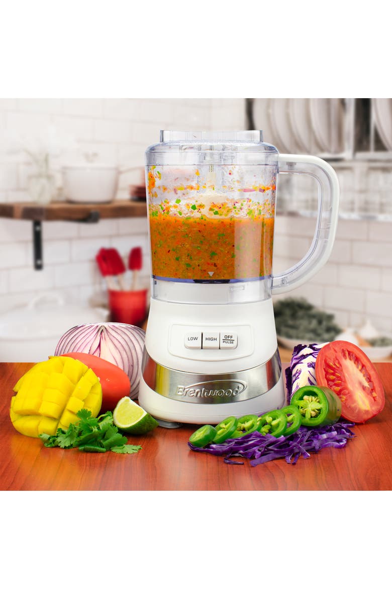 FP-549W 3-Cup Food Processor in White, Alternate, color, White