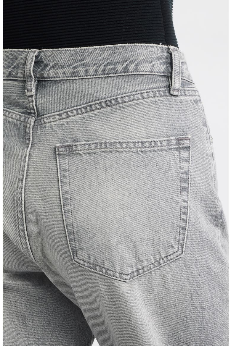 The Vertical High Waist Relaxed Straight Leg Jeans, Alternate, color, PHANTOM