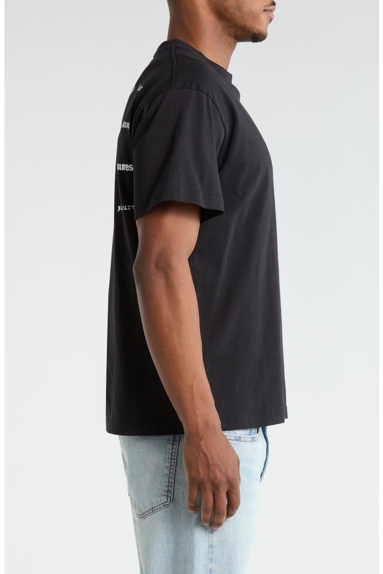 Wordmark Logo Cotton T-Shirt, Alternate, color, BLACK