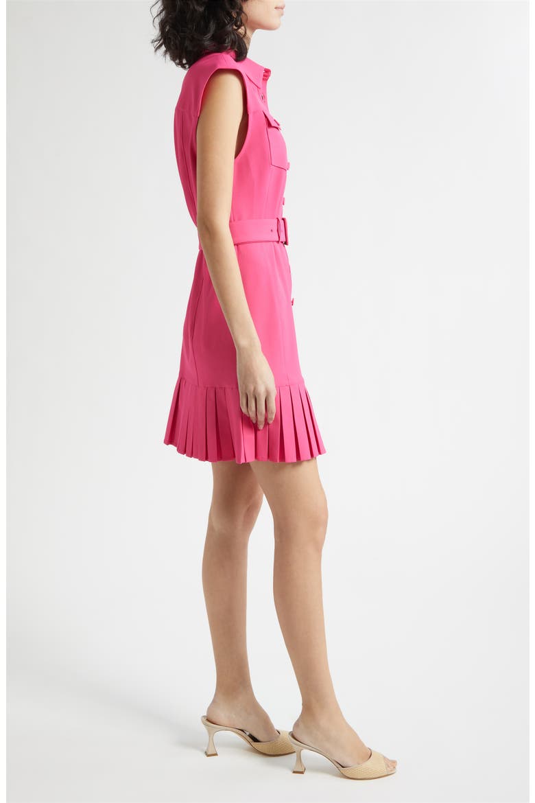 Doreen Belted Shirtdress, Alternate, color, BEETROOT PURPLE