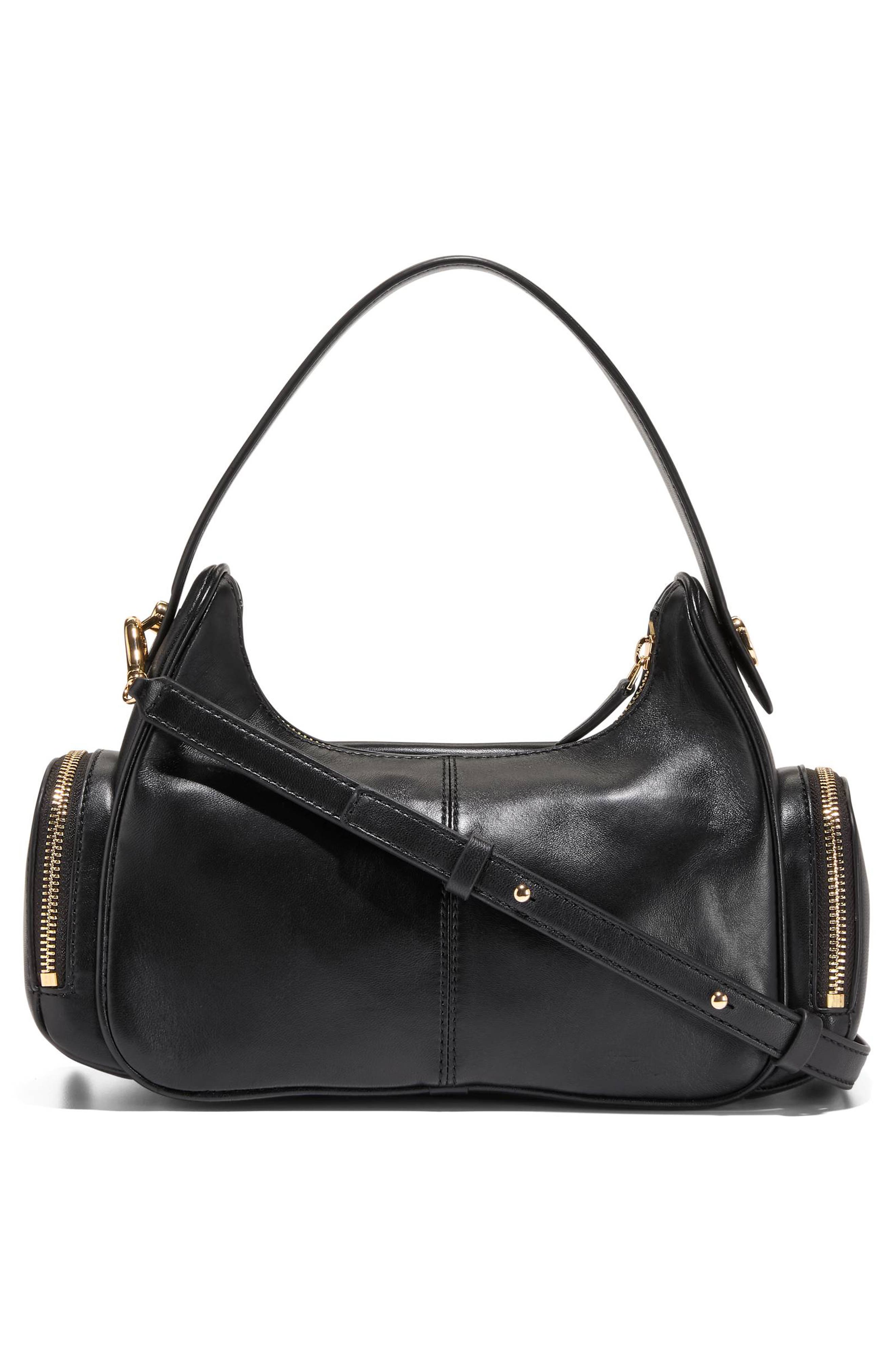 Cole Haan Alexandria Shoulder Bag, Alternate, color, Black