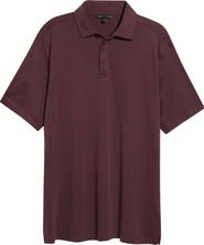 Robert Barakett Georgia Solid Pima Cotton Polo