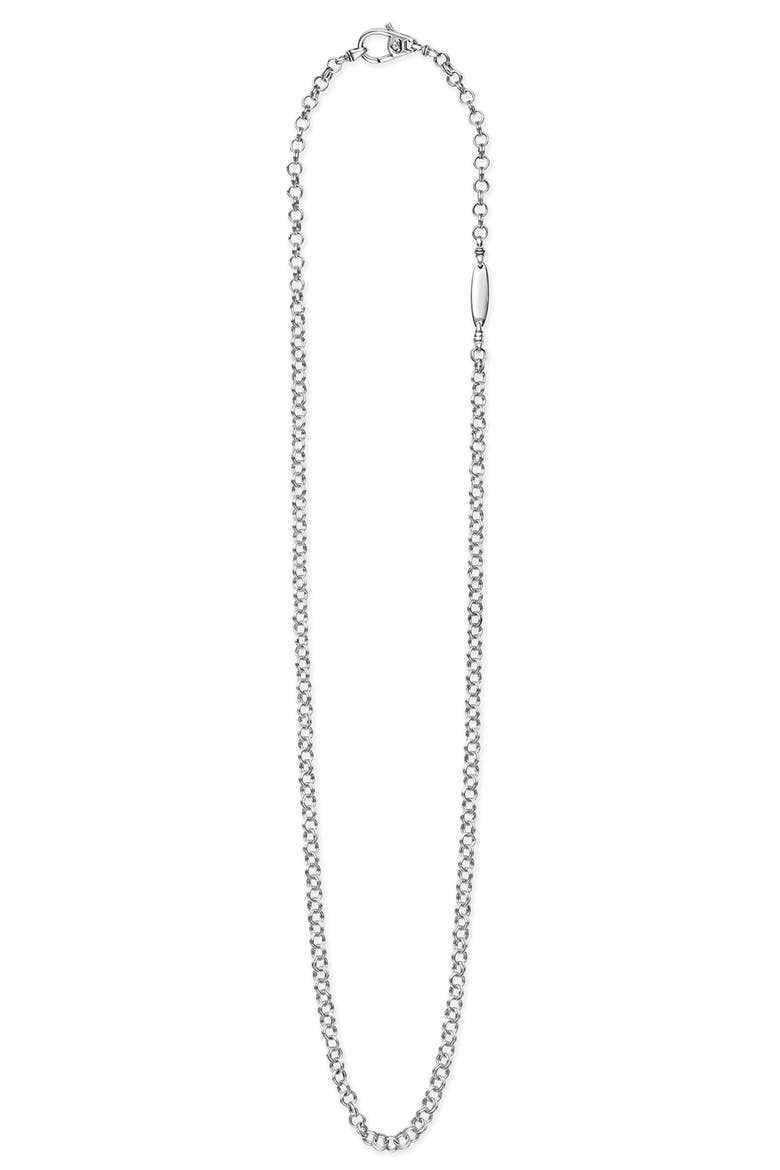 Men's Anthem High Jinks Chain Necklace, Alternate, color, SILVER