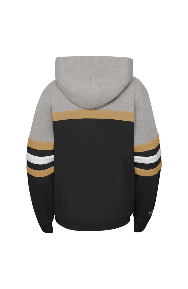 Mitchell & Ness Youth Mitchell & Ness Black Vegas Golden Knights Head Coach Pullover Hoodie, Alternate, color, Black
