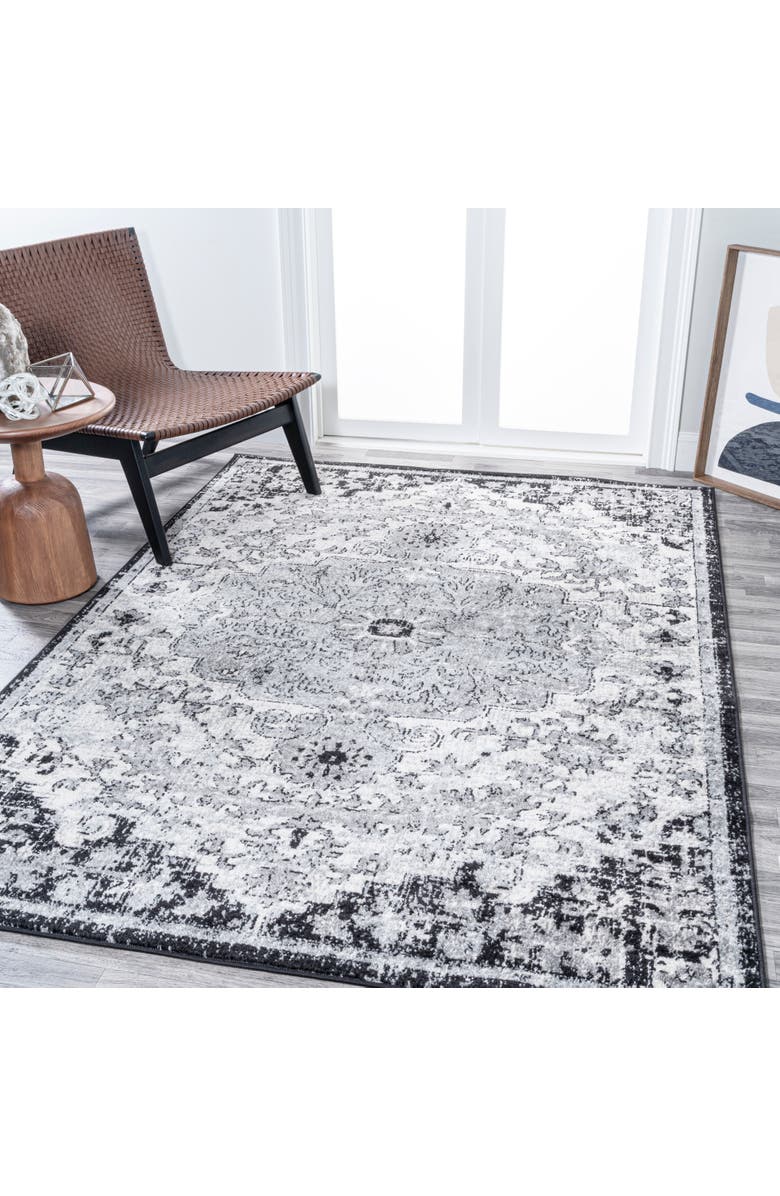 JONATHAN Y Anaise Ornate Boho Medallion Area Rug, Alternate, color, 