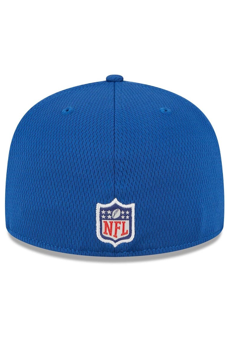 Men's New Era Royal Indianapolis Colts 2023 NFL Training Camp 59FIFTY Fitted Hat, Alternate, color, Royal